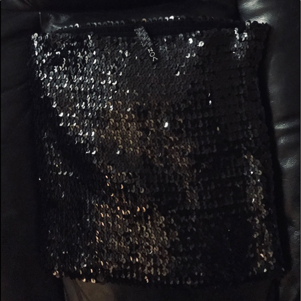 🌻 Strapless sequins top - Picture 2 of 3